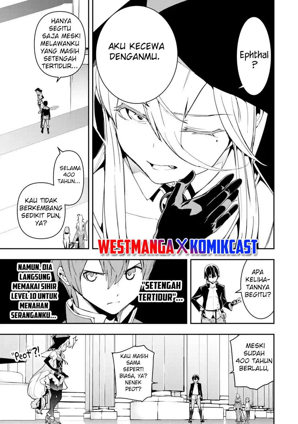 Rakudai Kenja Gakuin no Musou ~ Nidome no Tensei, S Rank Cheat Majutsushi Boukenroku Chapter 16.5 Bahasa Indonesia